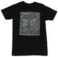 Doctor Who Mens T-Shirt - Wavy lined Public  Callbox Time Machine Image Hoodie, Sweatshirt | CiraTrend.com