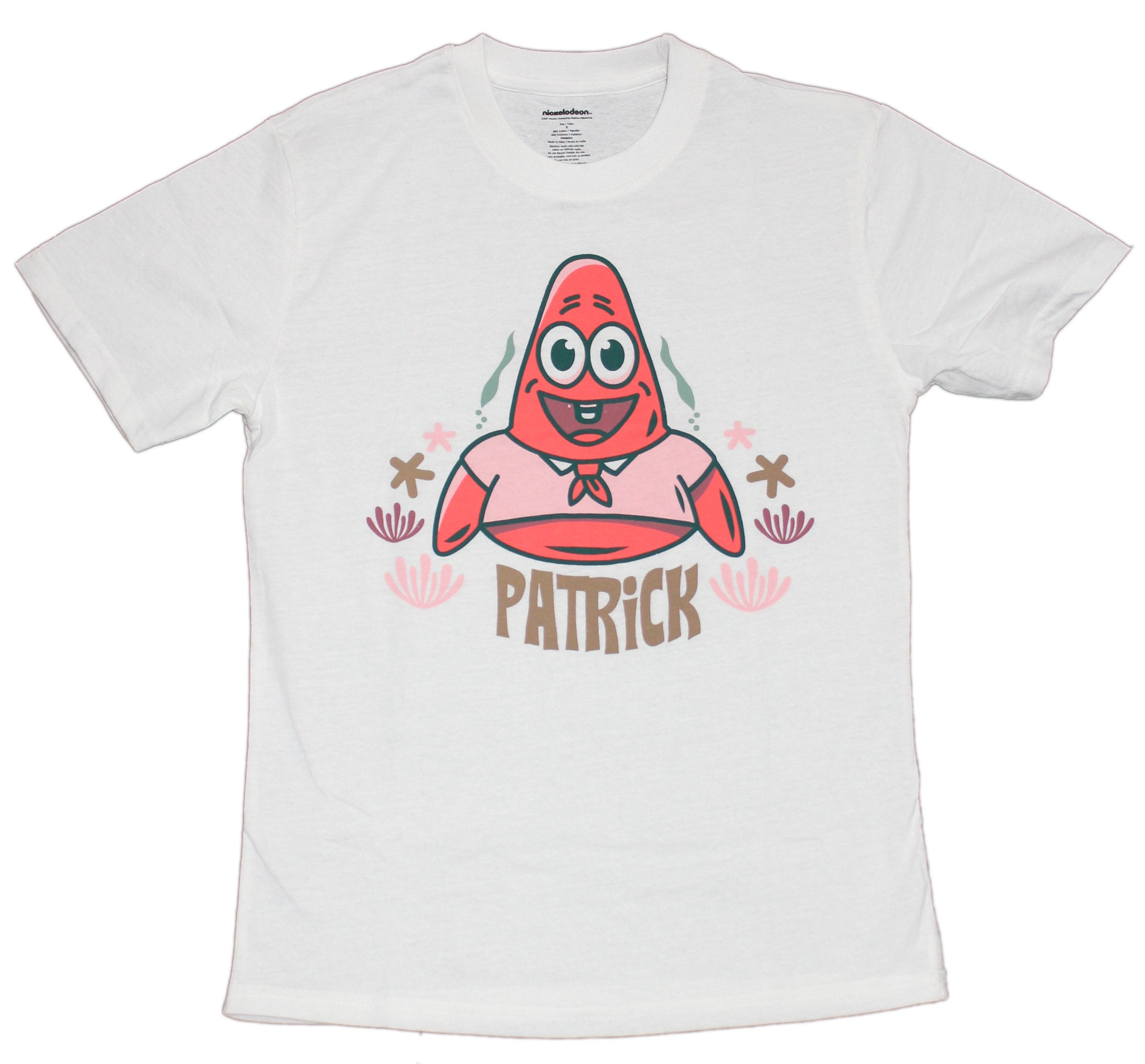 Spongebob Mens T-Shirt  Patrick Stylized Over Name Hoodie, Sweatshirt | CiraTrend.com