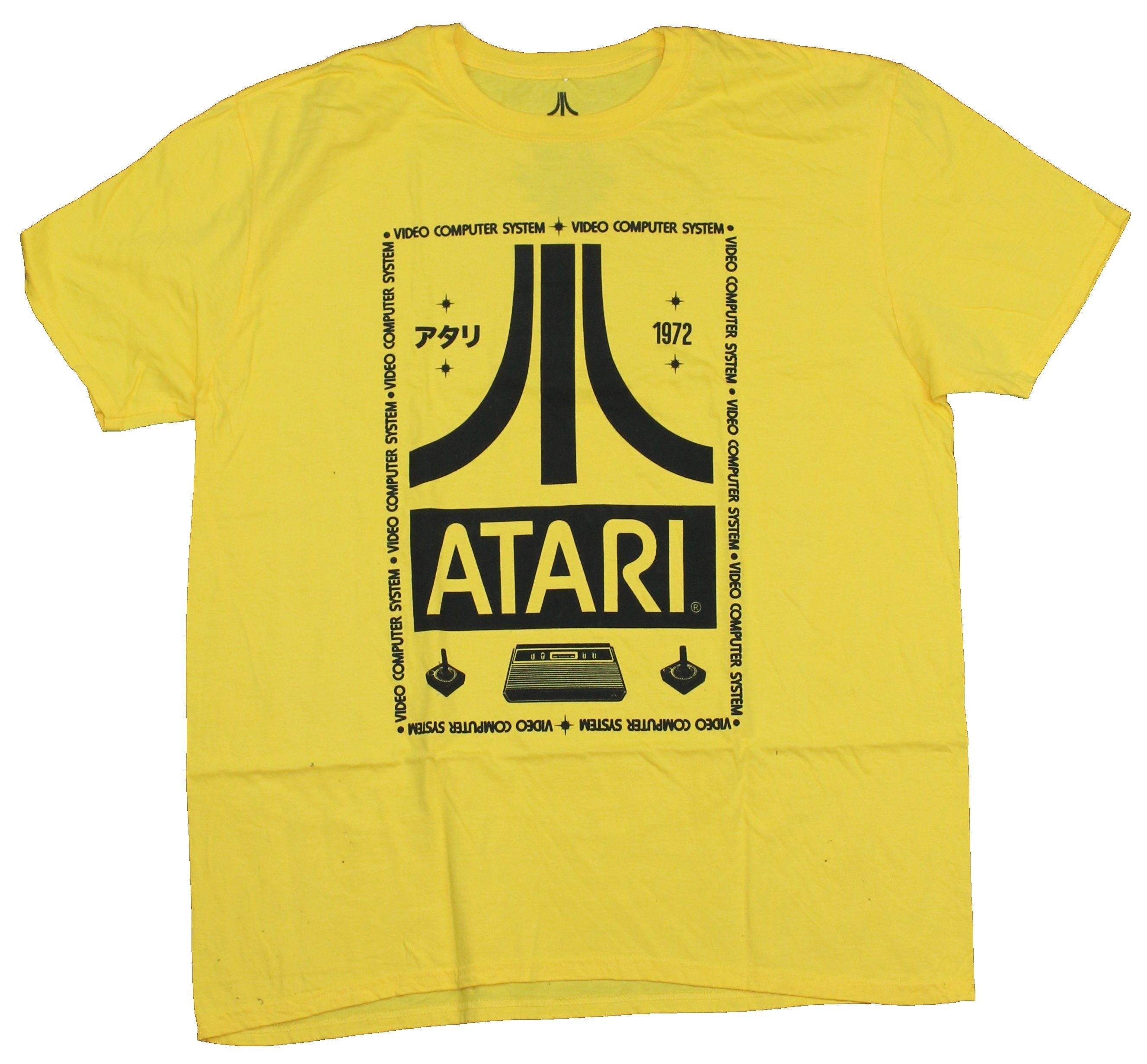 Atari  Mens T-Shirt - 1972 System Yellow Boxed Image Hoodie, Sweatshirt | CiraTrend.com