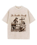 She Humbles Herself Unisex Washed Christian T-shirt Hoodie, Sweatshirt | CiraTrend.com (Image 1)