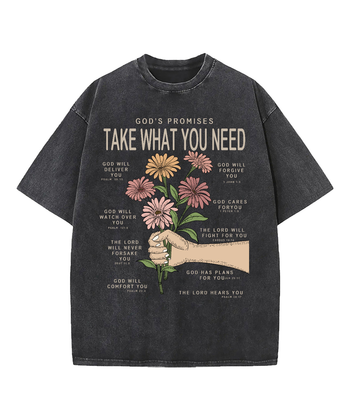 God'S Promises Take What You Need Washed Christian T-Shirts, Hoodie, Sweatshirt