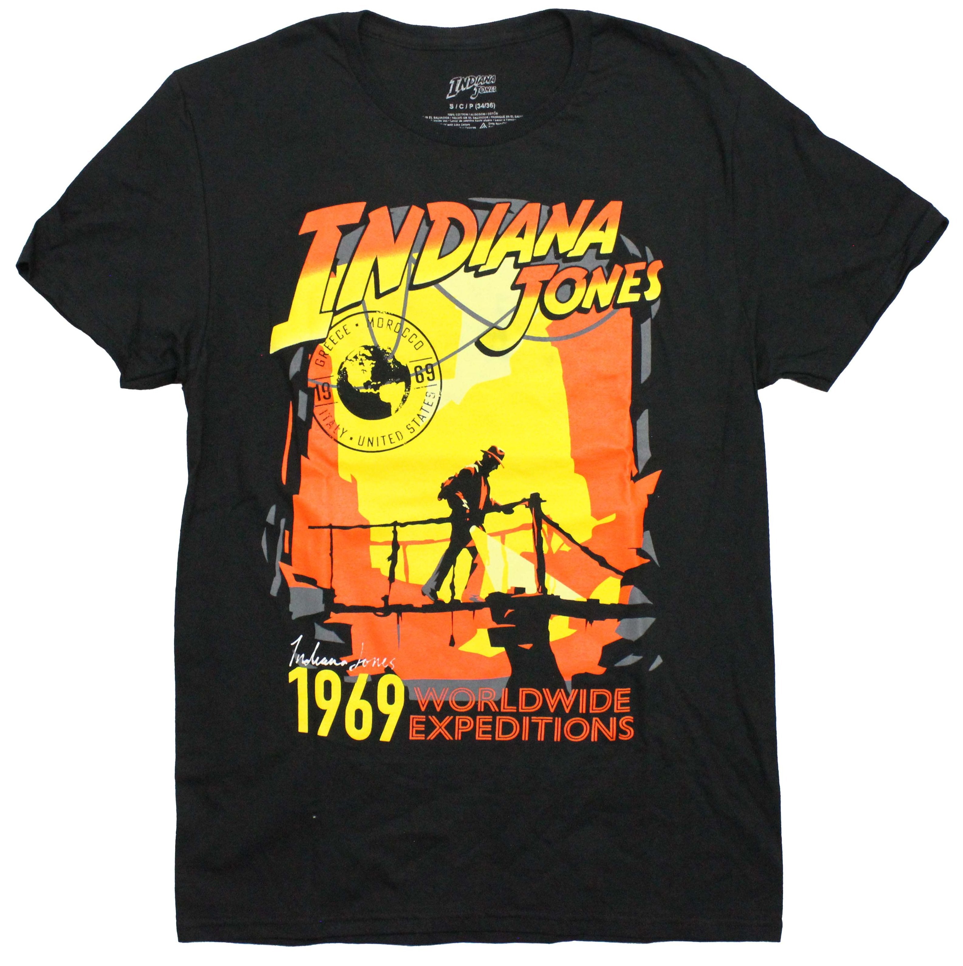 Indiana Jones Mens T-Shirt -1969 WorldWide Expeditions Hoodie, Sweatshirt | CiraTrend.com