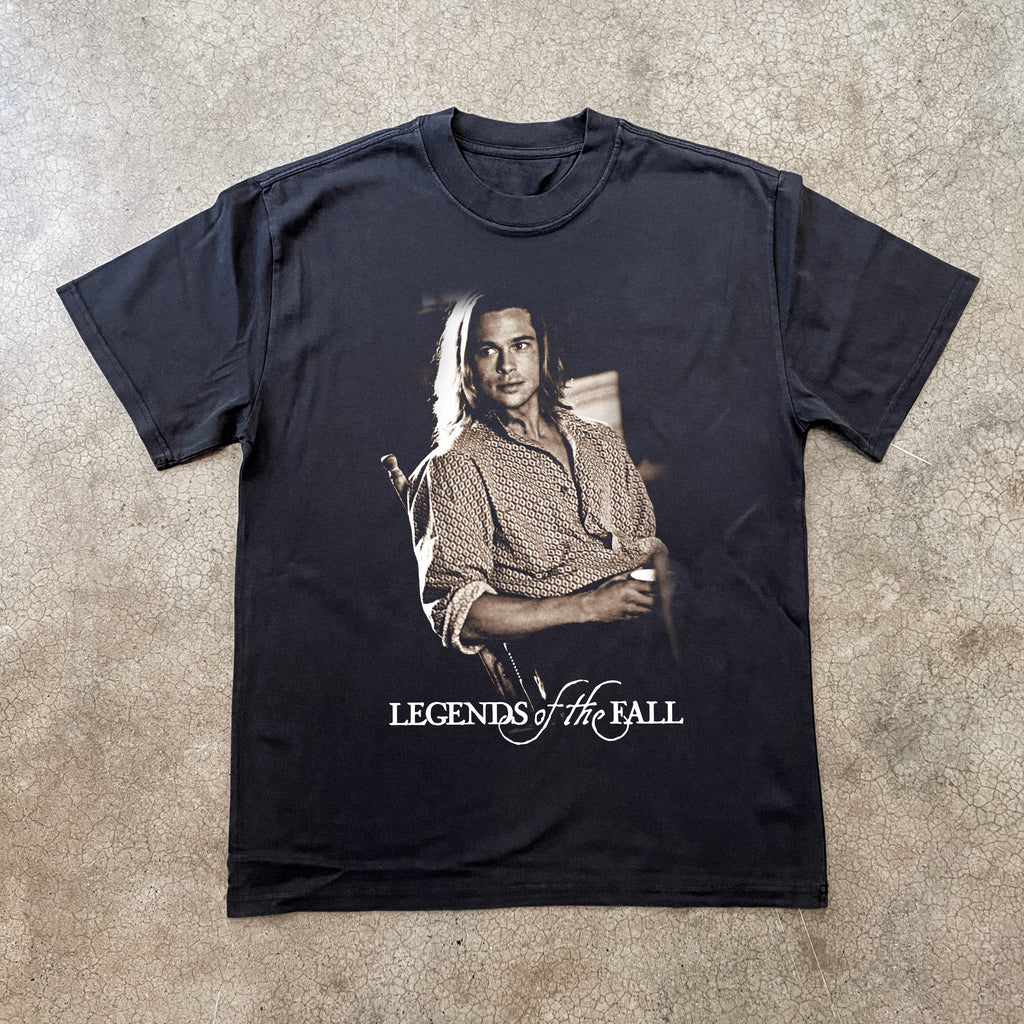 VINTAGE LEGENDS OF THE FALL MOVIE HEAVYWEIGHT BLACK T-SHIRT Hoodie, Sweatshirt | CiraTrend.com (Image 1)