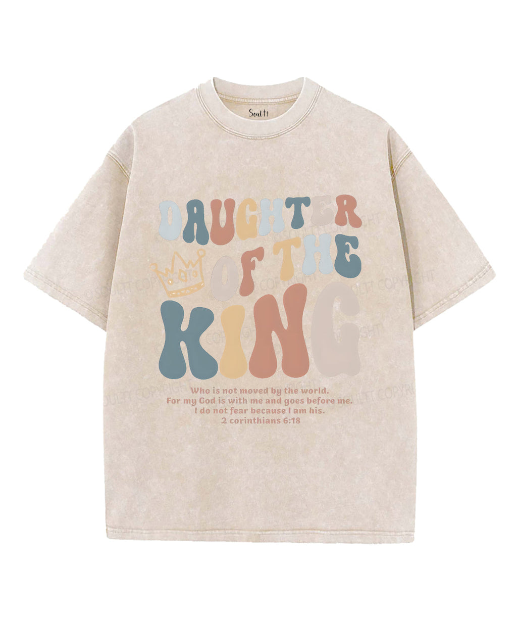 Daughter King Washed Christian Style002 T-Shirts, Hoodie, Sweatshirt