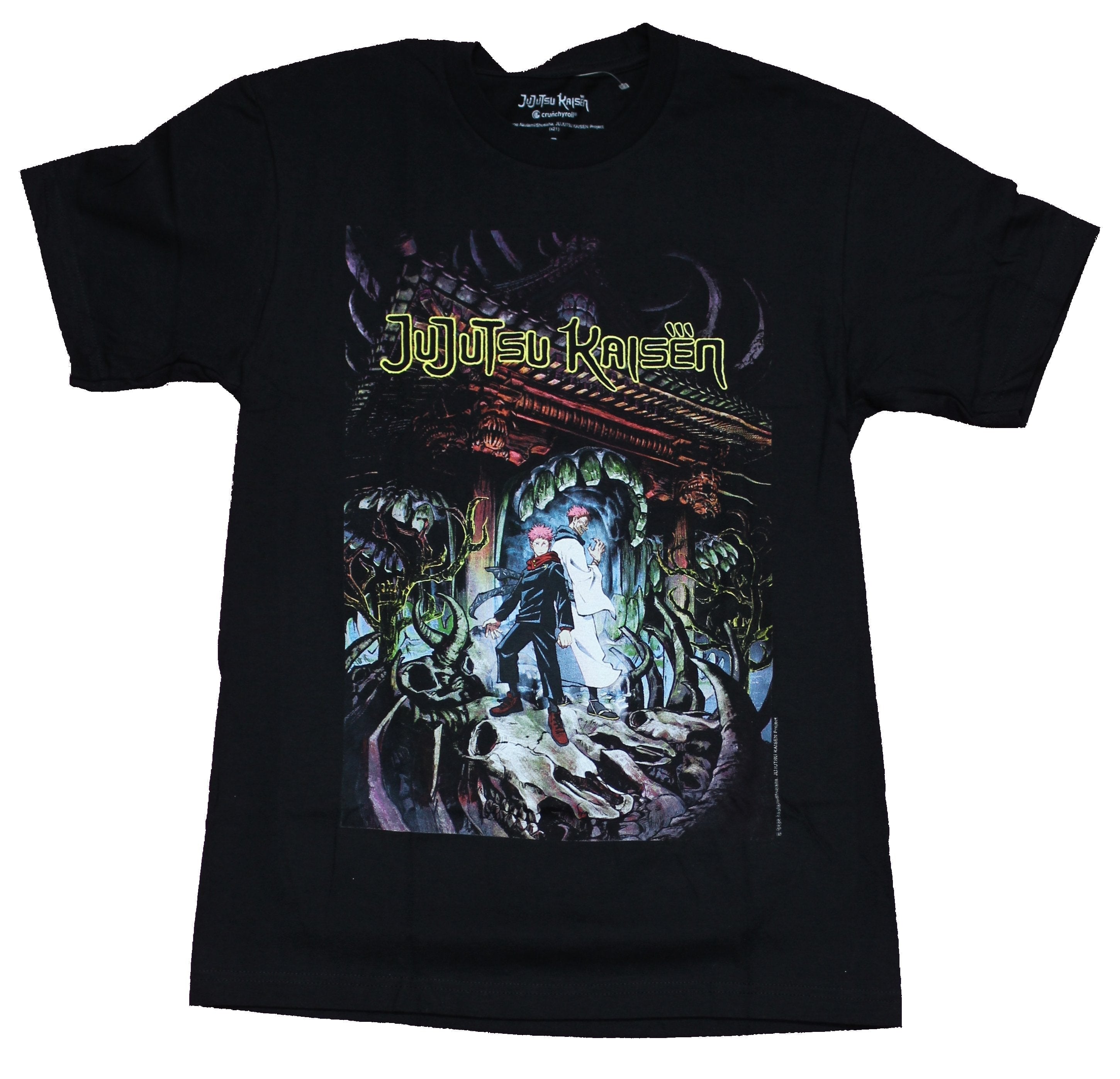 Jujutsu Kaisen Mens T-Shirt - Yuji Itadori and Ryomen Sukuna Malevolent Shrine Hoodie, Sweatshirt | CiraTrend.com