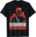 Deadpool Mens T-Shirt - Sshhhh No One Cares Talking Deadpool Hoodie, Sweatshirt | CiraTrend.com