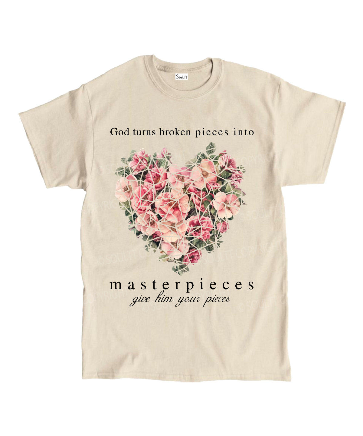 God Turns Broken Into Unisex Cotton Christian T-Shirt Hoodie, Sweatshirt | CiraTrend.com (Image 4)