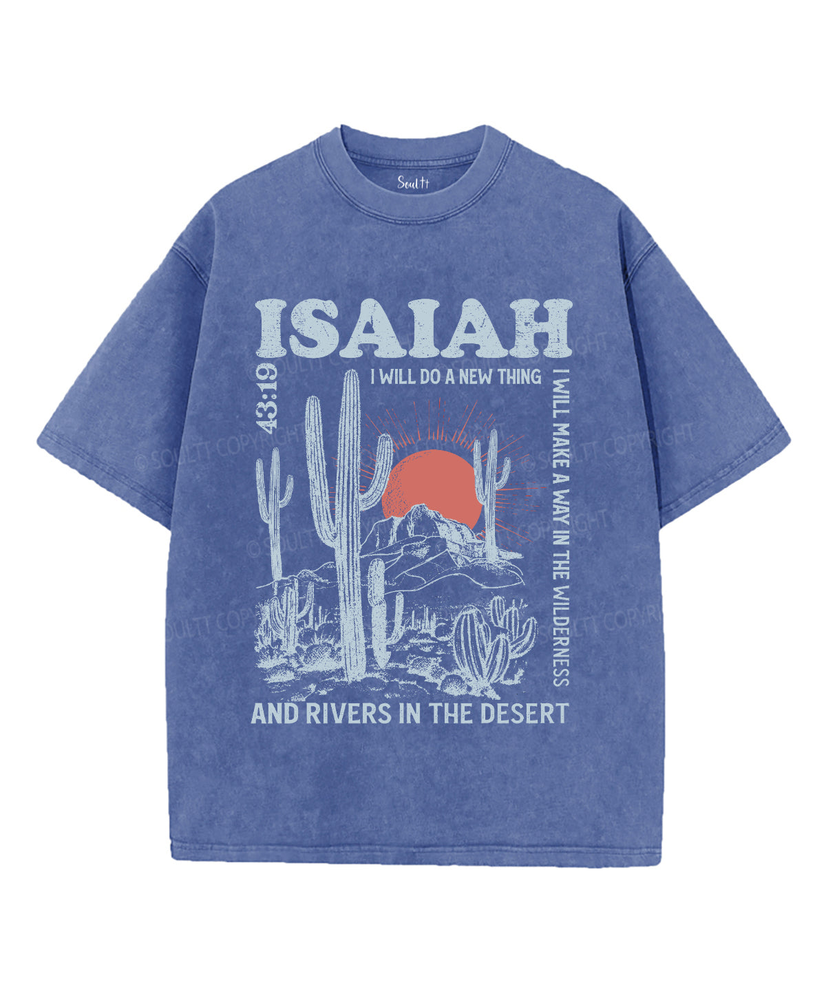 I Will Do New Thing Washed Christian T-Shirts, Hoodie, Sweatshirt