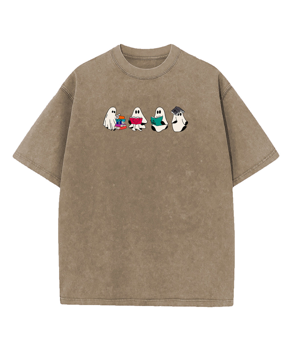 Lovely Ghost Read Bible Washed Christian T-shirt Hoodie, Sweatshirt | CiraTrend.com (Image 5)