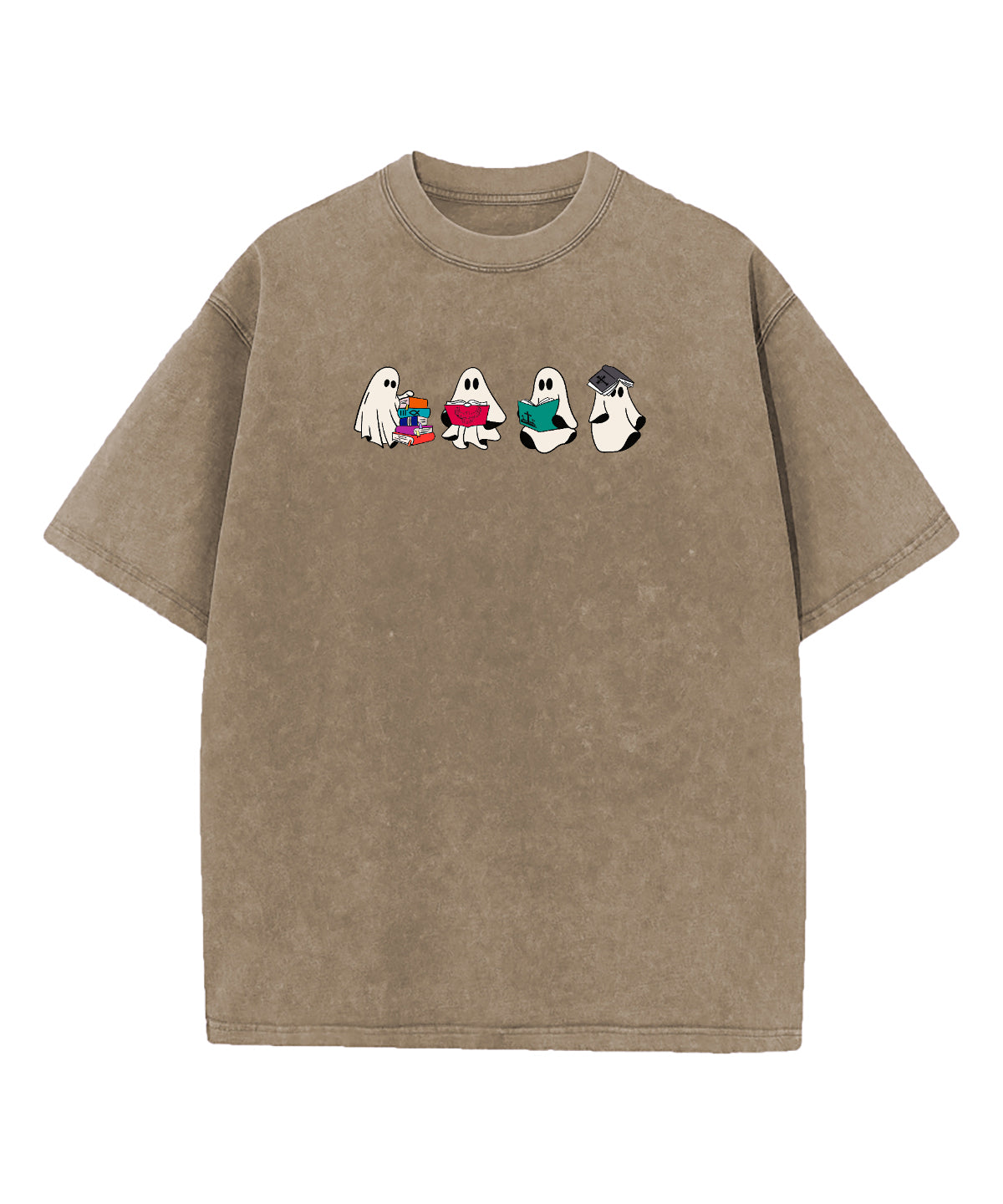 Lovely Ghost Read Bible Washed Christian T-shirt Hoodie, Sweatshirt | CiraTrend.com (Image 5)