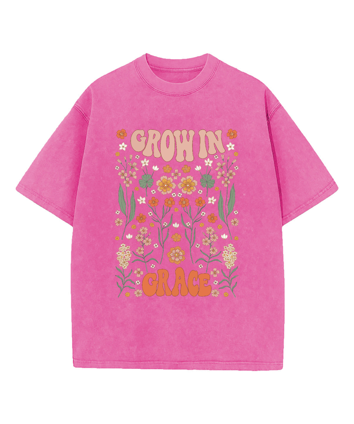 Grow In Grace Washed Christian T-shirt Style003 Hoodie, Sweatshirt | CiraTrend.com (Image 3)