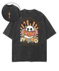 The Only Ghost I Know Double Sided Washed Christian T-shirt Hoodie, Sweatshirt | CiraTrend.com (Image 1)