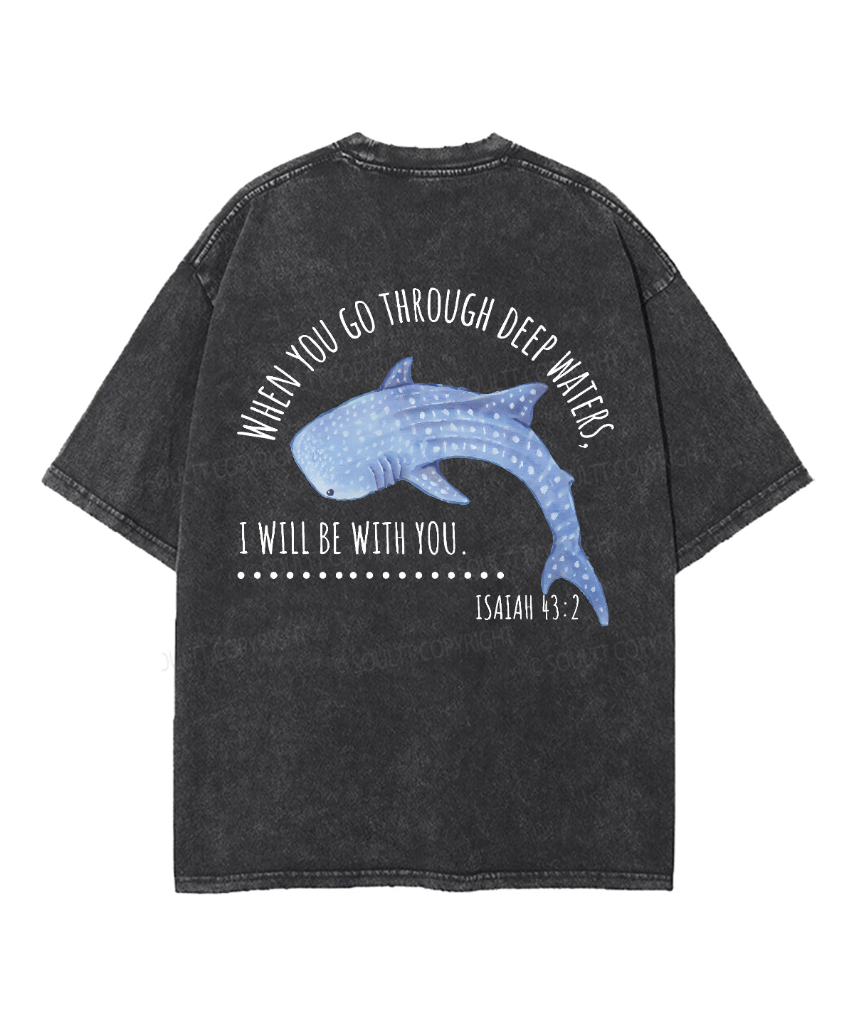 I Will Be With You Double Sided Unisex Washed Christian T-shirt Style003 Hoodie, Sweatshirt | CiraTrend.com (Image 3)
