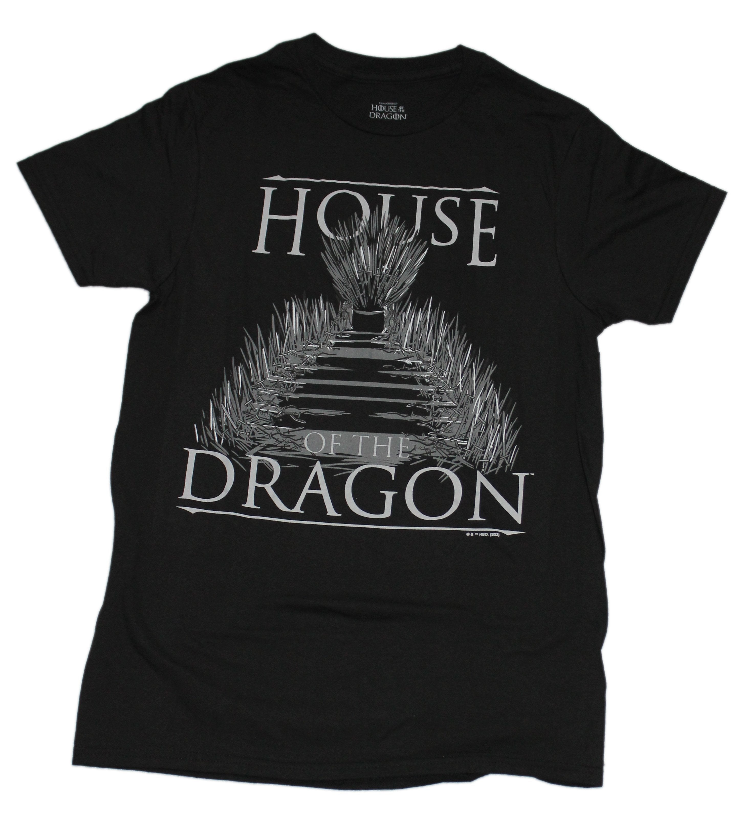 House of Dragon Mens T-Shirt -  Iron Throne Image Hoodie, Sweatshirt | CiraTrend.com