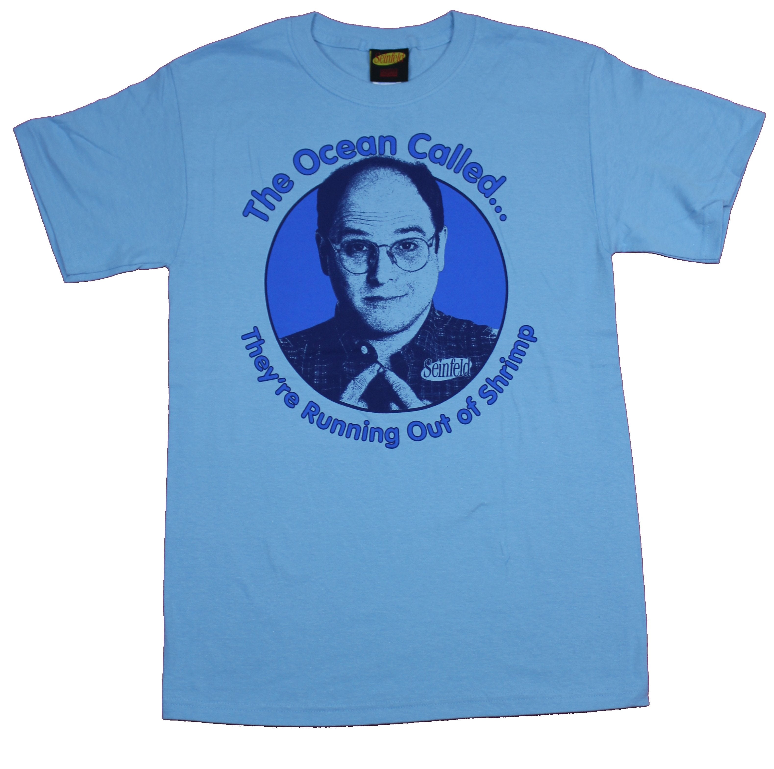 Seinfeld Mens T-Shirt  - George Costanza The Ocean Called ? Shrimp Hoodie, Sweatshirt | CiraTrend.com