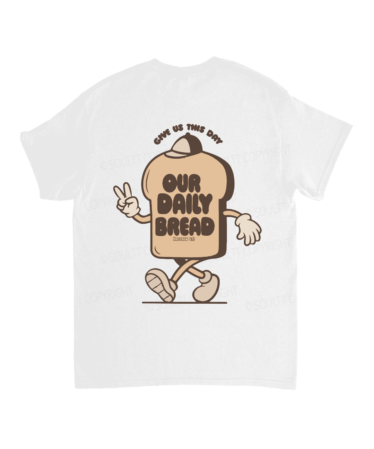 Give Us This Day Double Sided Cotton Christian T-Shirts, Hoodie, Sweatshirt