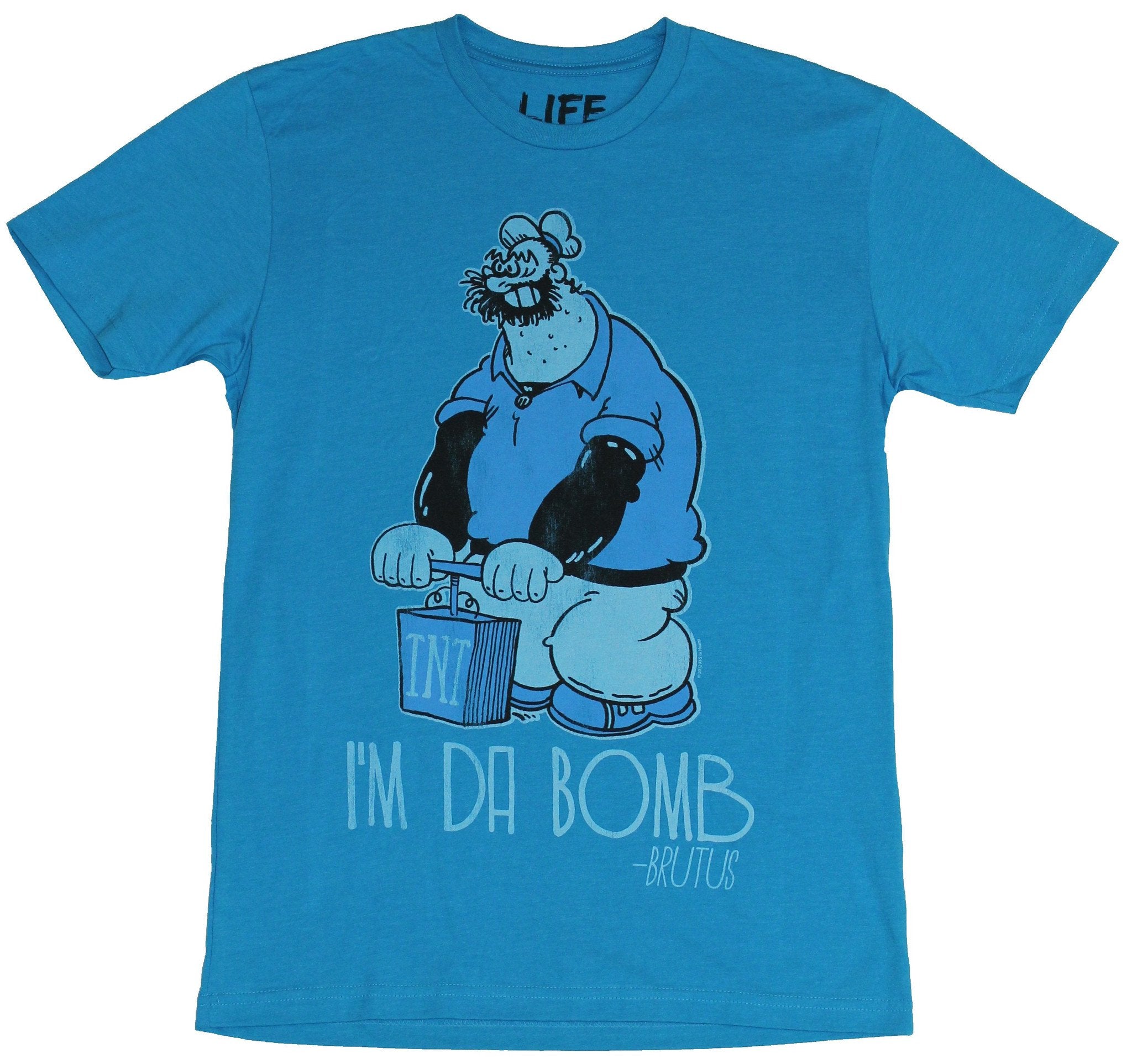 Popeye Mens T-Shirt -  I'm bomb Brutus TNT Image Hoodie, Sweatshirt | CiraTrend.com