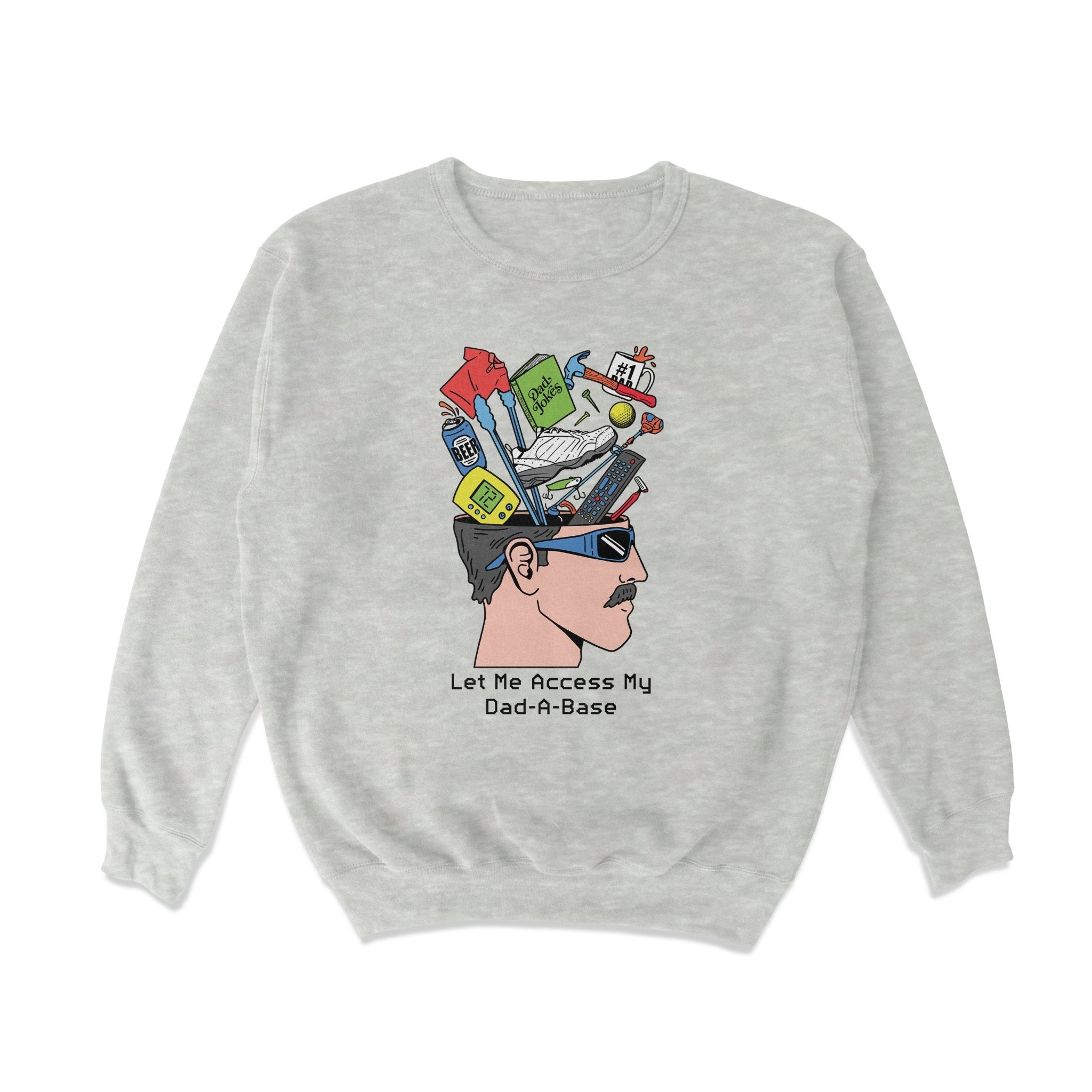Dad A Base Crewneck Sweatshirt T-Shirts, Hoodie | CiraTrend.com (Image 1)
