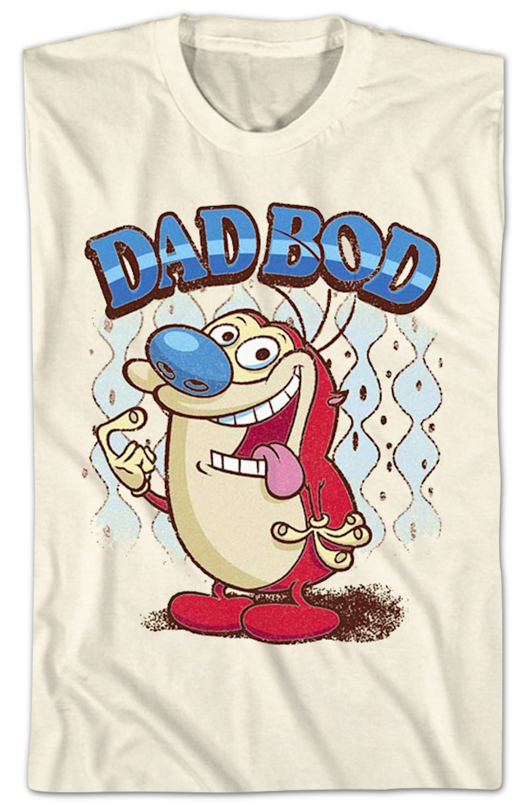Dad Bod Ren and Stimpy T-Shirt Hoodie, Sweatshirt | CiraTrend.com (Image 2)