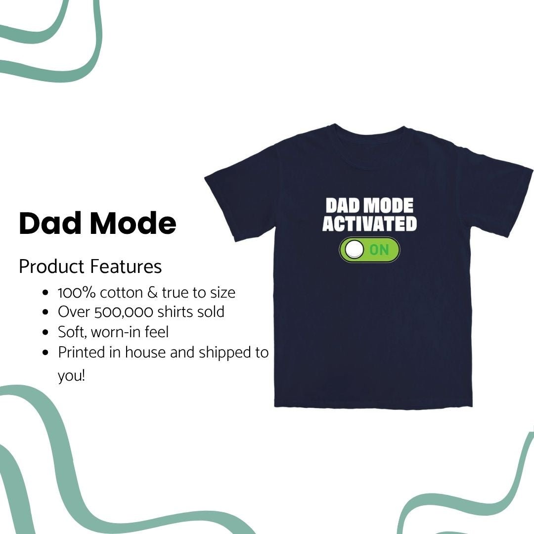 Dad Mode T Shirt Hoodie, Sweatshirt | CiraTrend.com (Image 4)