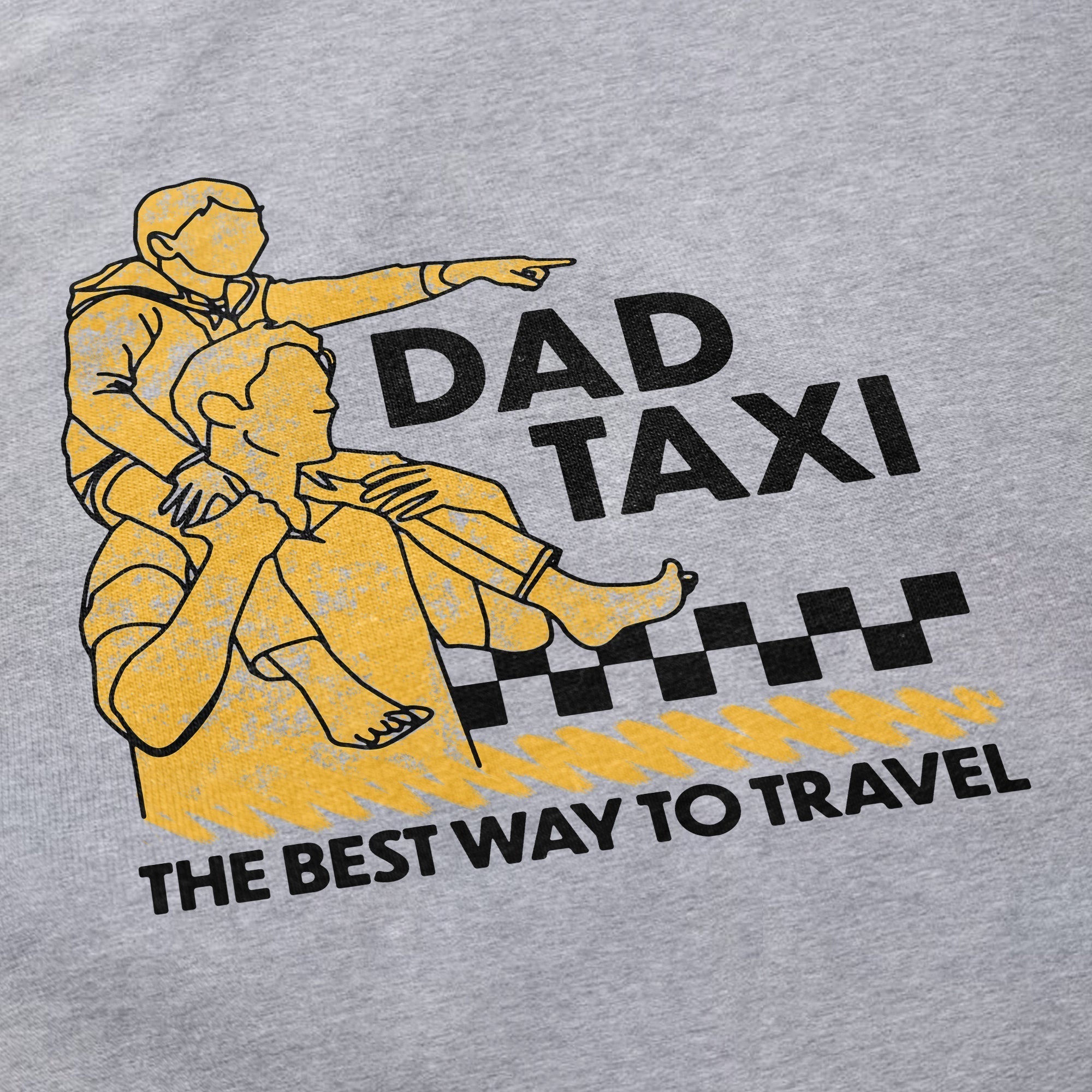 Dad Taxi T Shirt Hoodie, Sweatshirt | CiraTrend.com (Image 3)