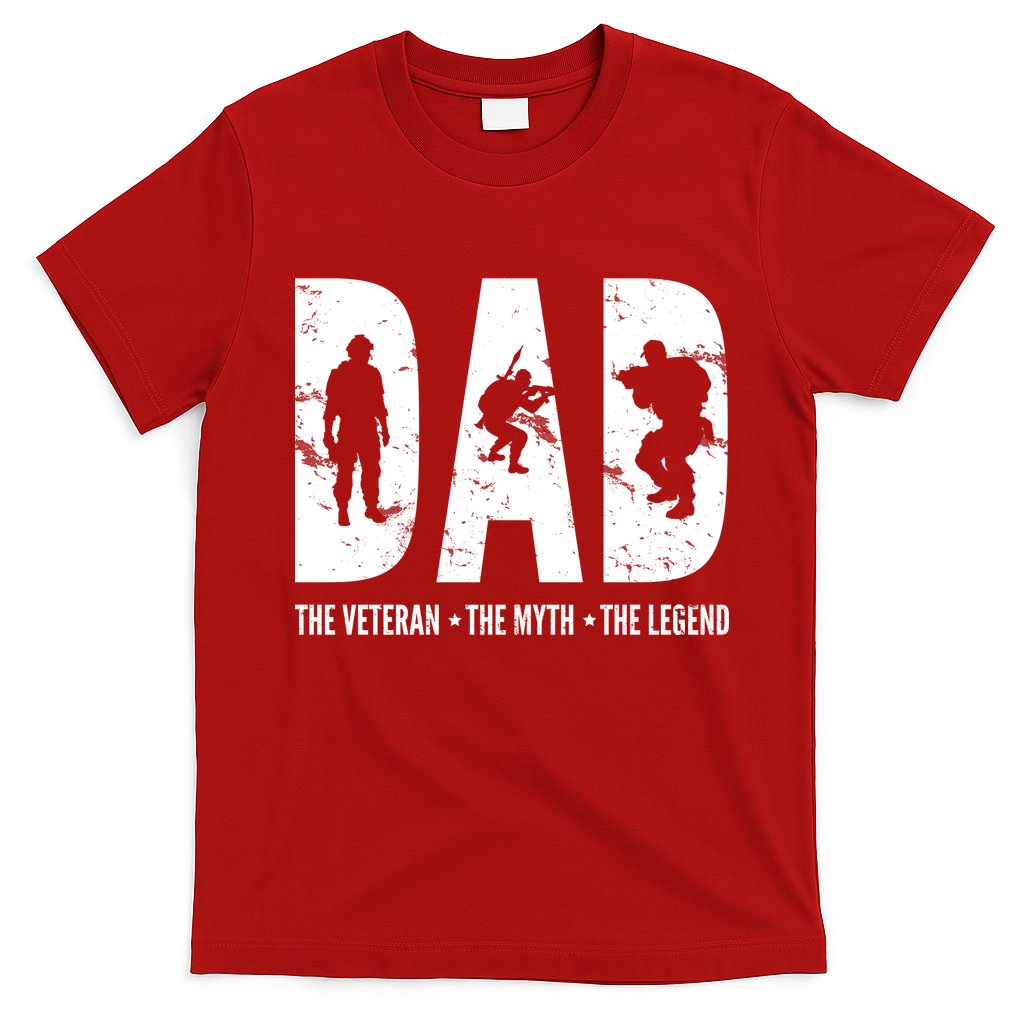 Dad The Veteran The Myth The Legend T-Shirt