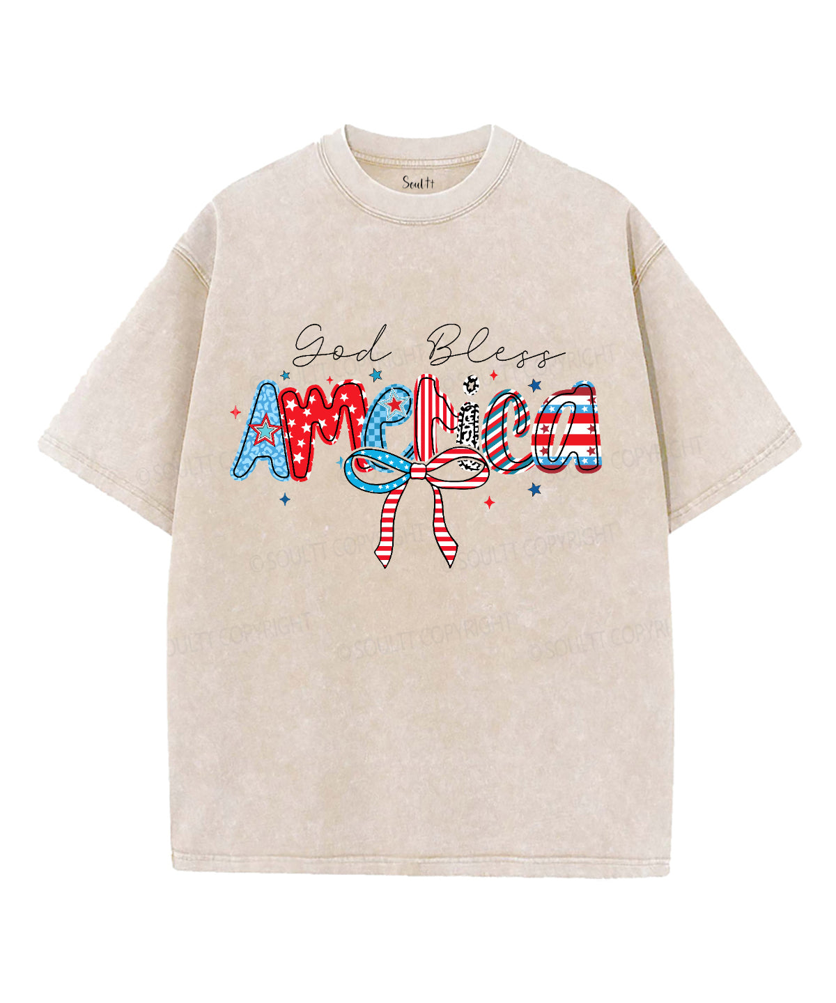 God Bless America Washed Christian Style001 T-Shirts, Hoodie, Sweatshirt