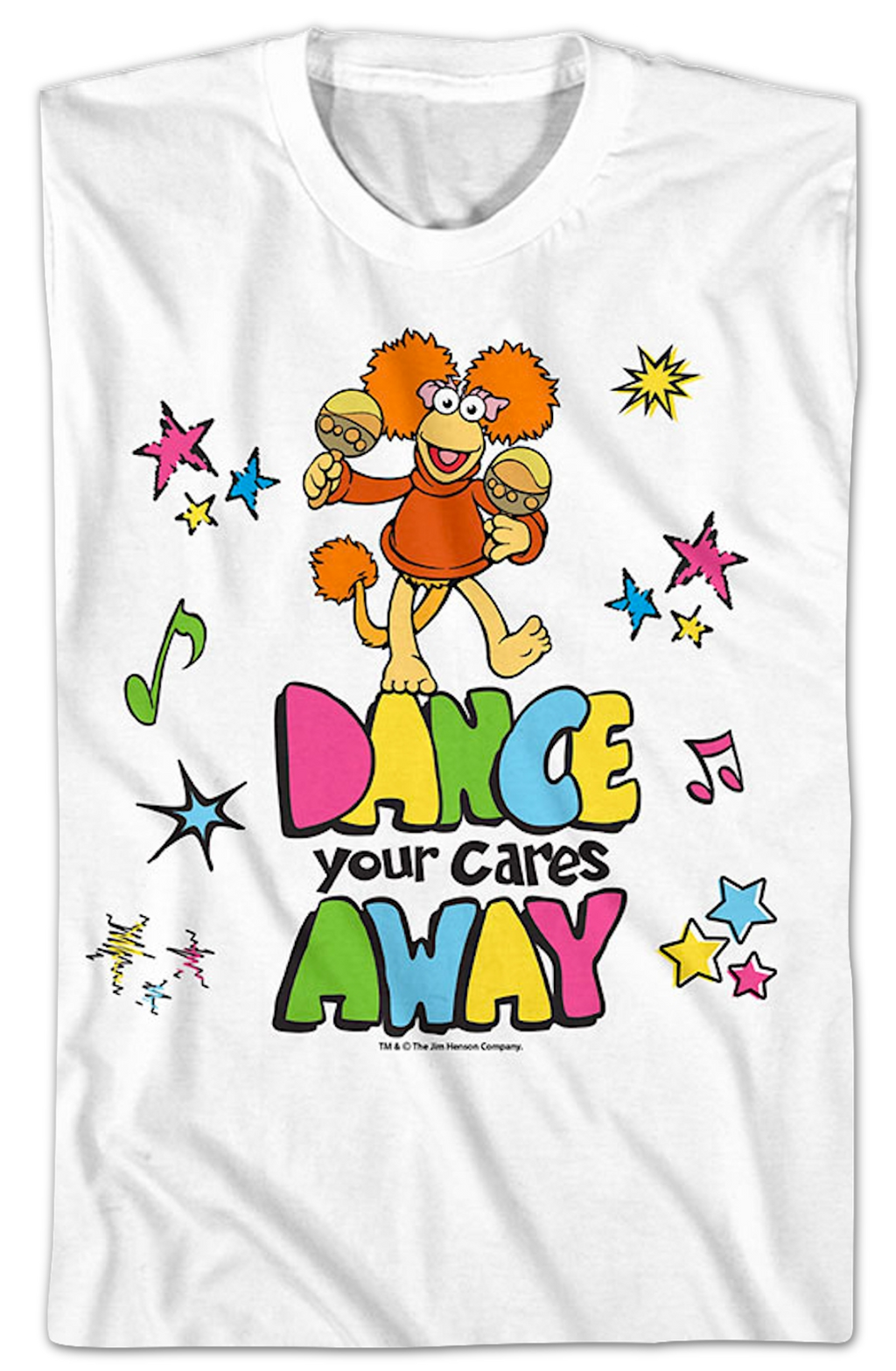 Dance Your Cares Away Colorful Shapes Fraggle Rock T-Shirt Hoodie, Sweatshirt | CiraTrend.com (Image 2)