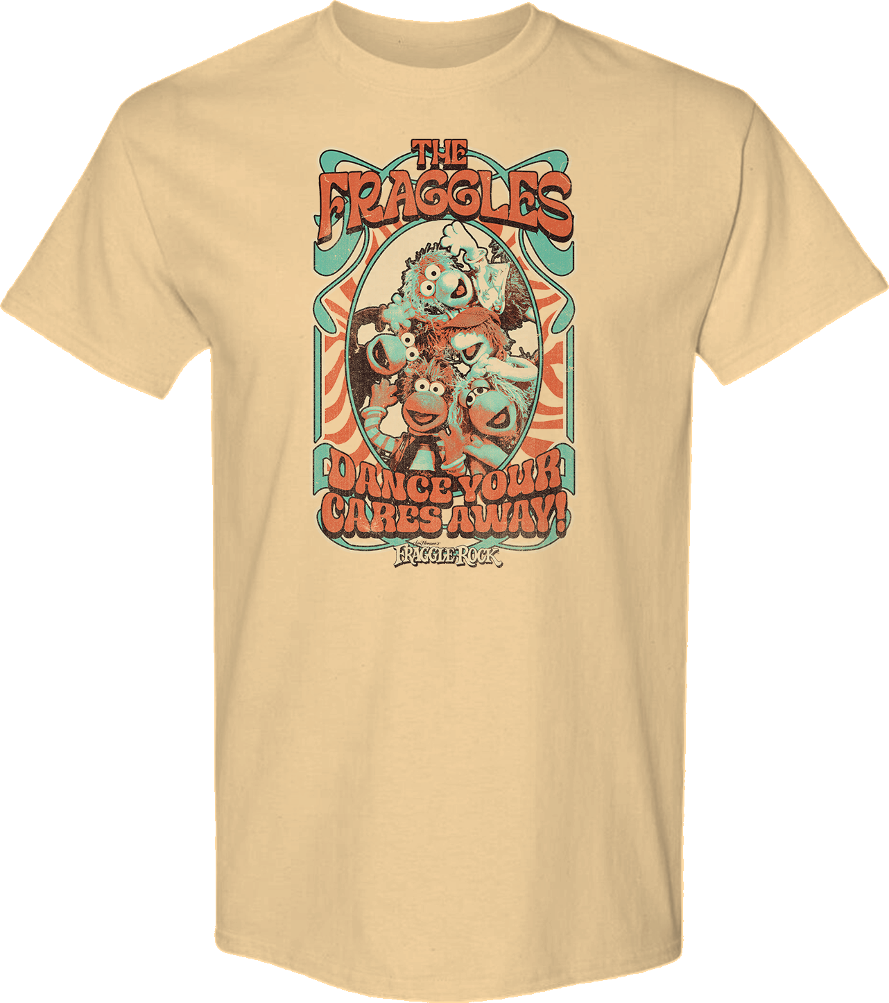 Dance Your Cares Away Poster Fraggle Rock T-Shirt Hoodie, Sweatshirt | CiraTrend.com (Image 1)