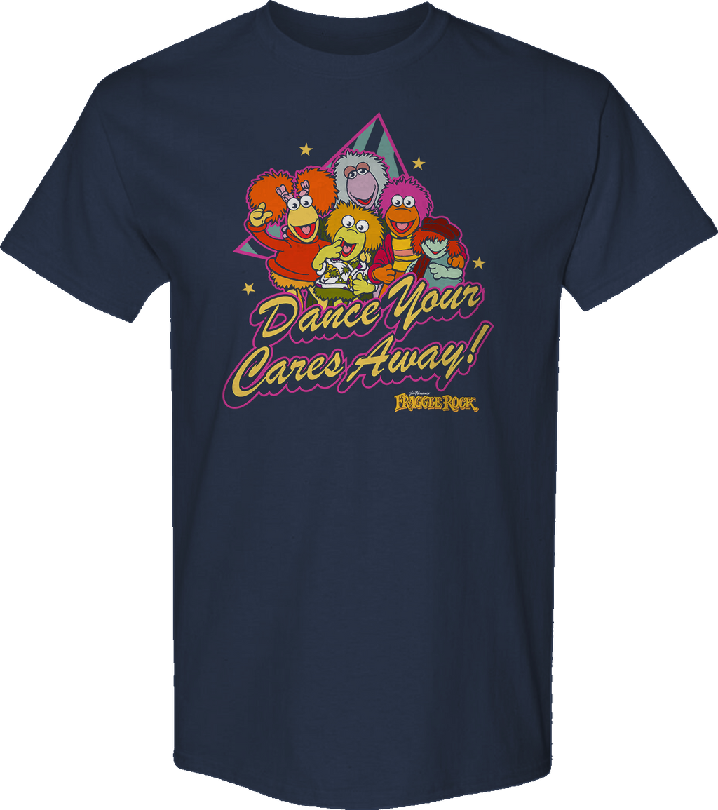 Dance Your Cares Away Triangle Fraggle Rock T-Shirt Hoodie, Sweatshirt | CiraTrend.com (Image 1)