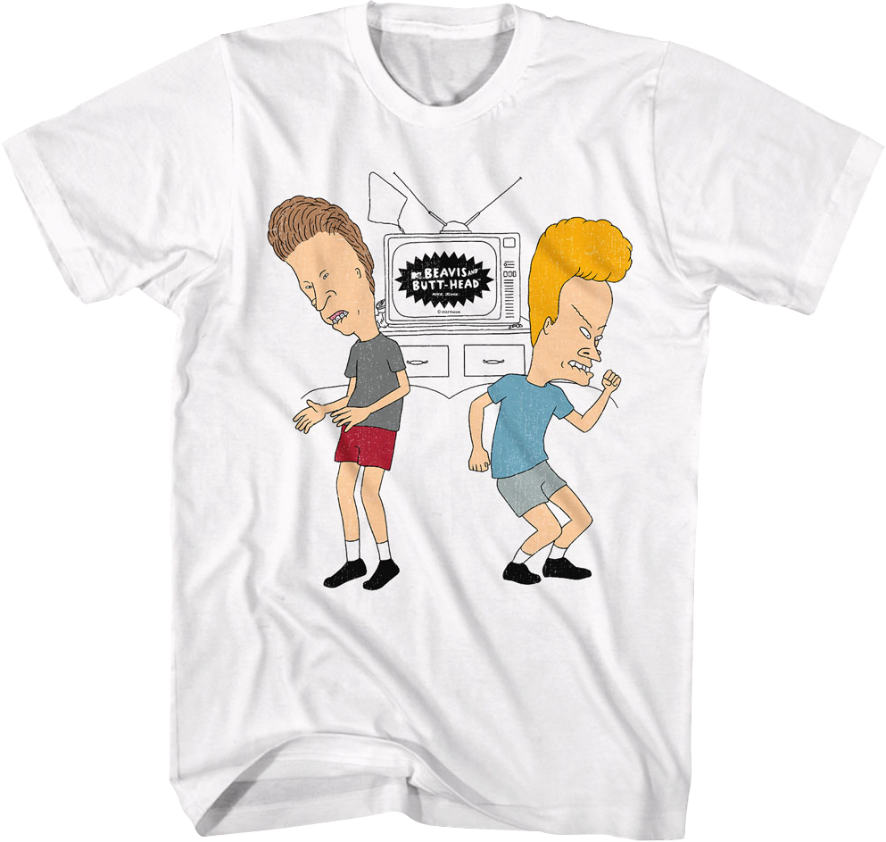 Dancing Beavis And Butt-Head T-Shirt Hoodie, Sweatshirt | CiraTrend.com (Image 1)