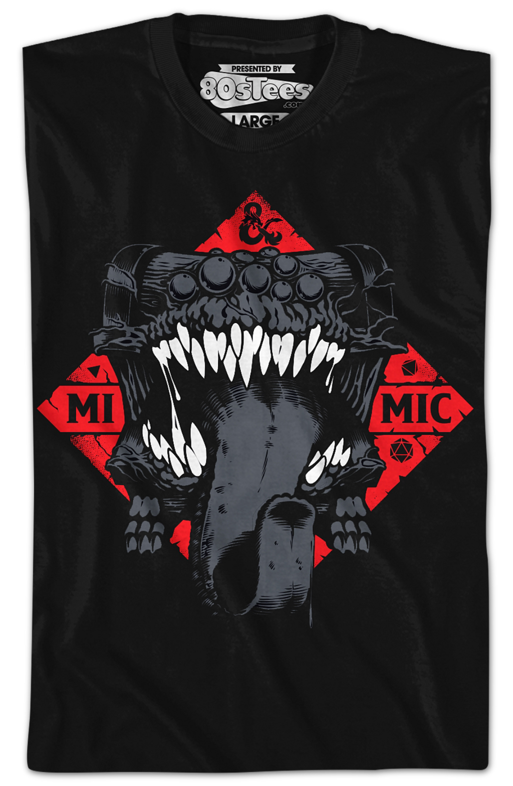 Dark Mimic Dungeons & Dragons T-Shirt Hoodie, Sweatshirt | CiraTrend.com (Image 2)