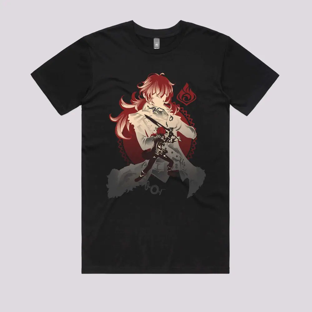 Dark Side of Dawn Diluc T-Shirt Hoodie, Sweatshirt | CiraTrend.com (Image 2)