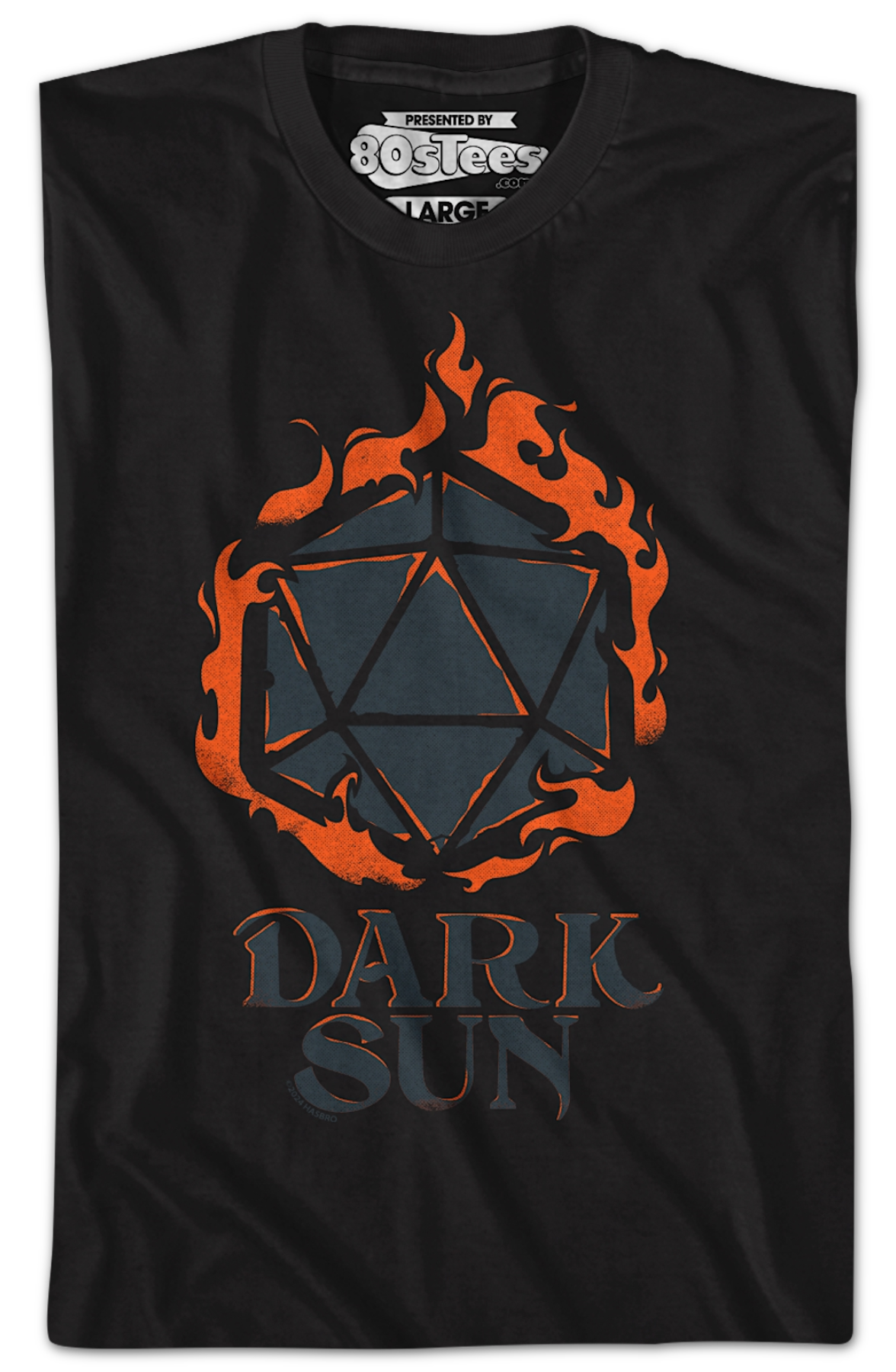 Dark Sun Flames Dungeons & Dragons T-Shirt Hoodie, Sweatshirt | CiraTrend.com (Image 2)