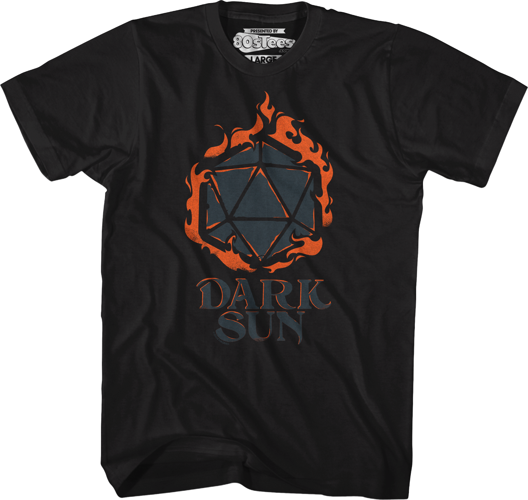 Dark Sun Flames Dungeons & Dragons T-Shirt Hoodie, Sweatshirt | CiraTrend.com (Image 1)
