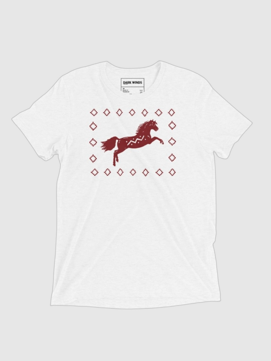 Dark Winds Red Horse Tri Blend T-Shirt Hoodie, Sweatshirt | CiraTrend.com (Image 2)
