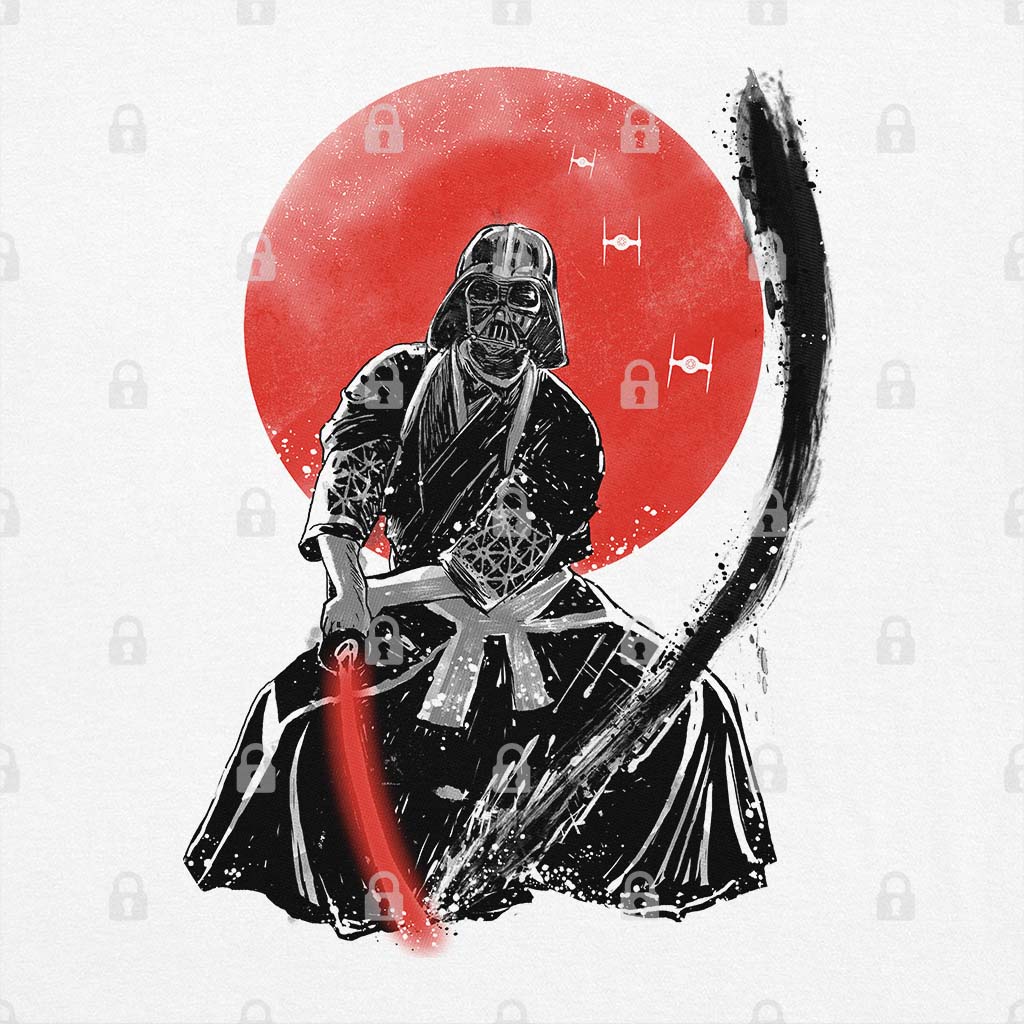 Darth Samurai Sumi-e T-Shirt Hoodie, Sweatshirt | CiraTrend.com (Image 1)