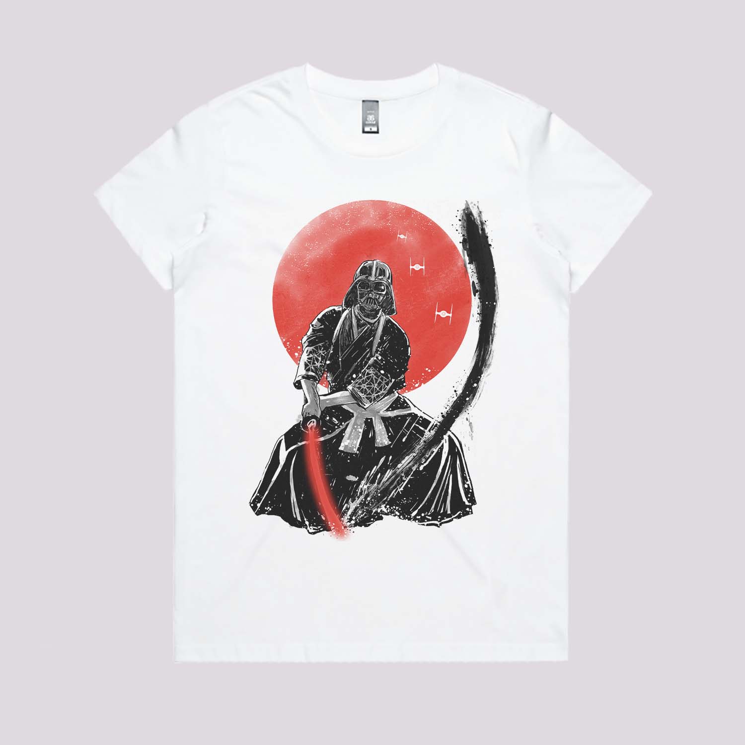 Darth Samurai Sumi-e T-Shirt Hoodie, Sweatshirt | CiraTrend.com (Image 3)