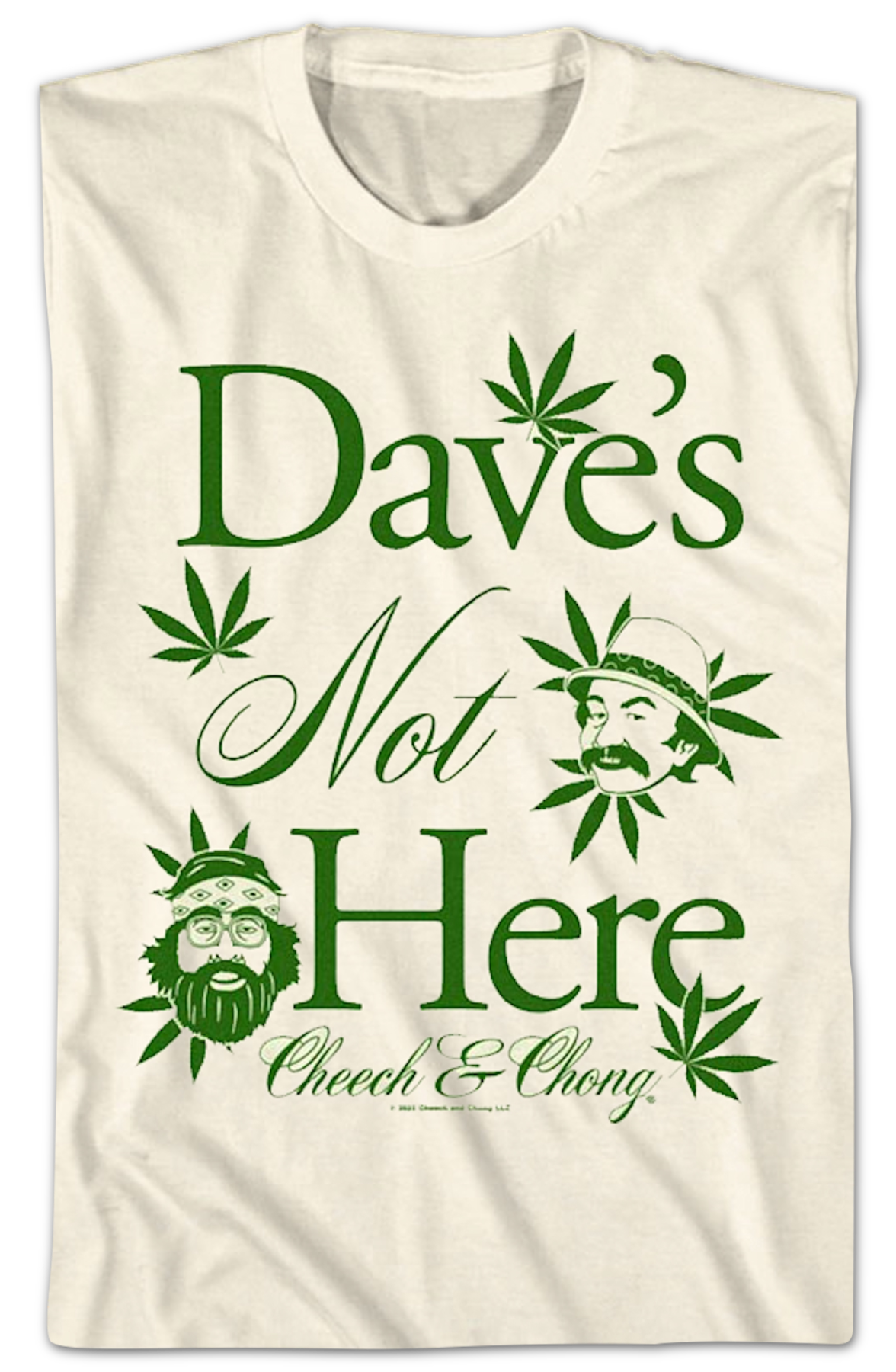 Dave's Not Here Cheech and Chong T-Shirt Hoodie, Sweatshirt | CiraTrend.com (Image 2)