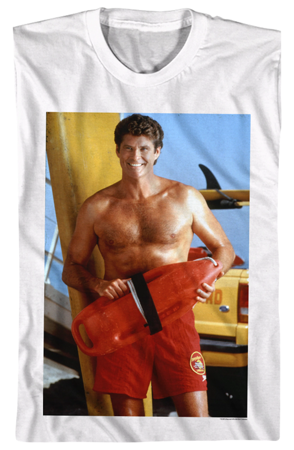 David Hasselhoff Baywatch T-Shirt Hoodie, Sweatshirt | CiraTrend.com (Image 2)