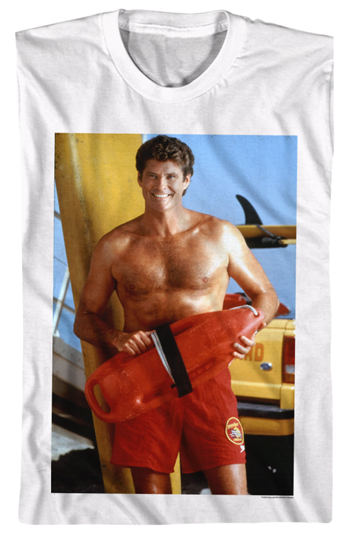 David Hasselhoff Baywatch T-Shirt Hoodie, Sweatshirt | CiraTrend.com (Image 2)