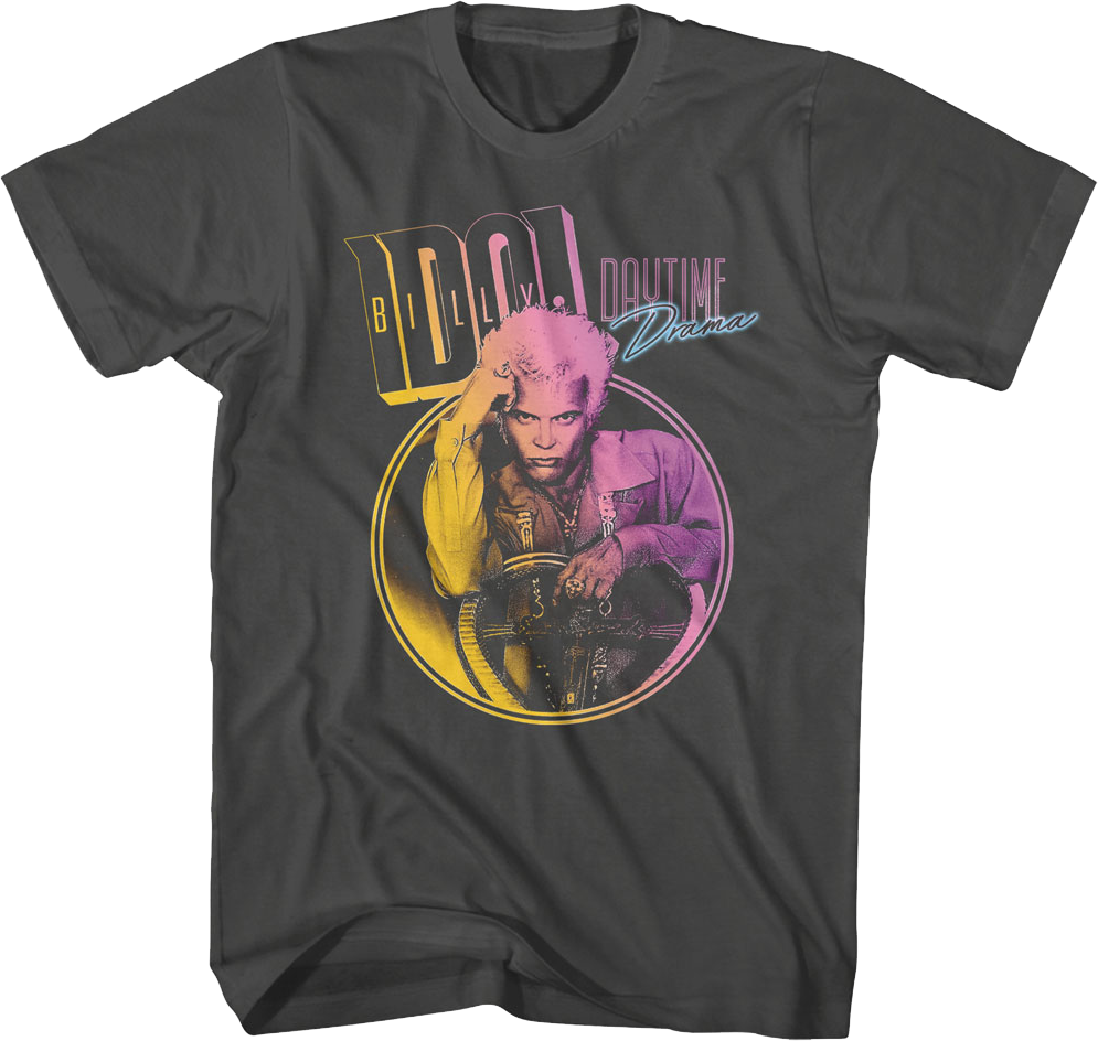 Daytime Drama Billy Idol T-Shirt Hoodie, Sweatshirt | CiraTrend.com (Image 1)