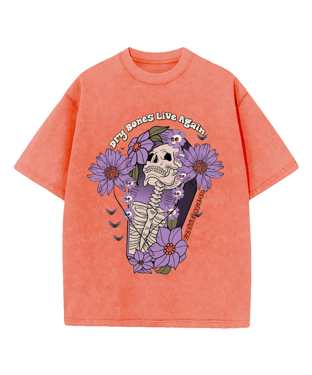 Dry Bones Come Alive Washed Christian T-shirt Style006 Hoodie, Sweatshirt | CiraTrend.com (Image 2)