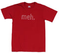Meh. Mens T-Shirt  - Meh Line Logo Style001 Hoodie, Sweatshirt | CiraTrend.com