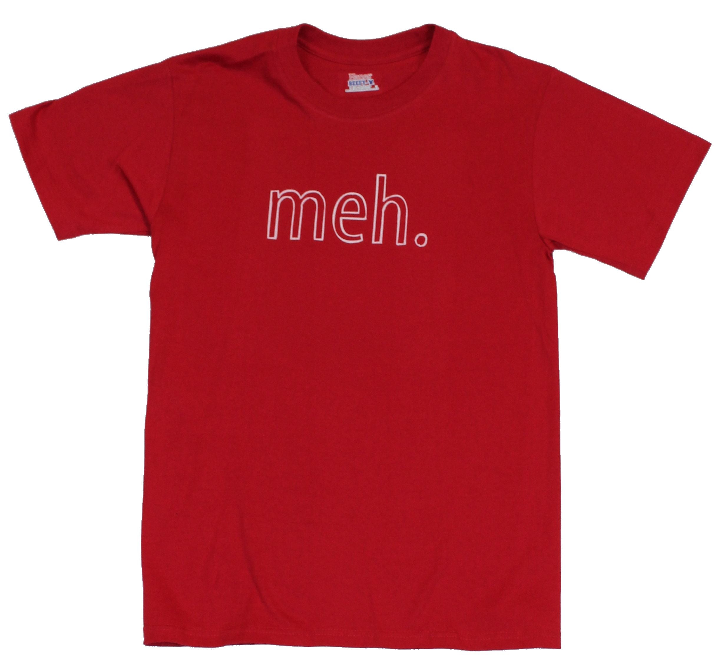 Meh. Mens T-Shirt  - Meh Line Logo Style001 Hoodie, Sweatshirt | CiraTrend.com
