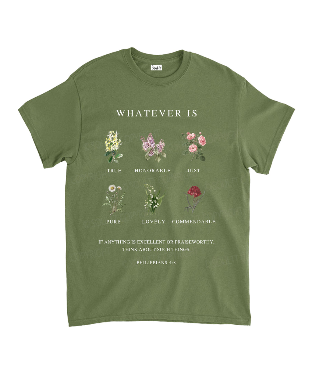 Whatever Unisex Cotton Christian T-Shirt Hoodie, Sweatshirt | CiraTrend.com (Image 5)