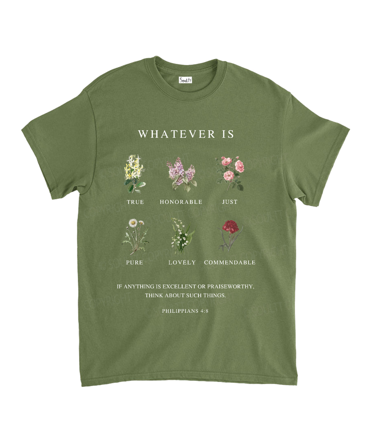 Whatever Unisex Cotton Christian T-Shirt Hoodie, Sweatshirt | CiraTrend.com (Image 5)