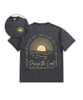 Kids Praise The Lord Double Sided Washed Christian T-shirt Hoodie, Sweatshirt | CiraTrend.com (Image 1)