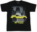 Next Stop Crude Attitude Mens T-Shirt - Next Stop My Place Taxi Cab Image Hoodie, Sweatshirt | CiraTrend.com