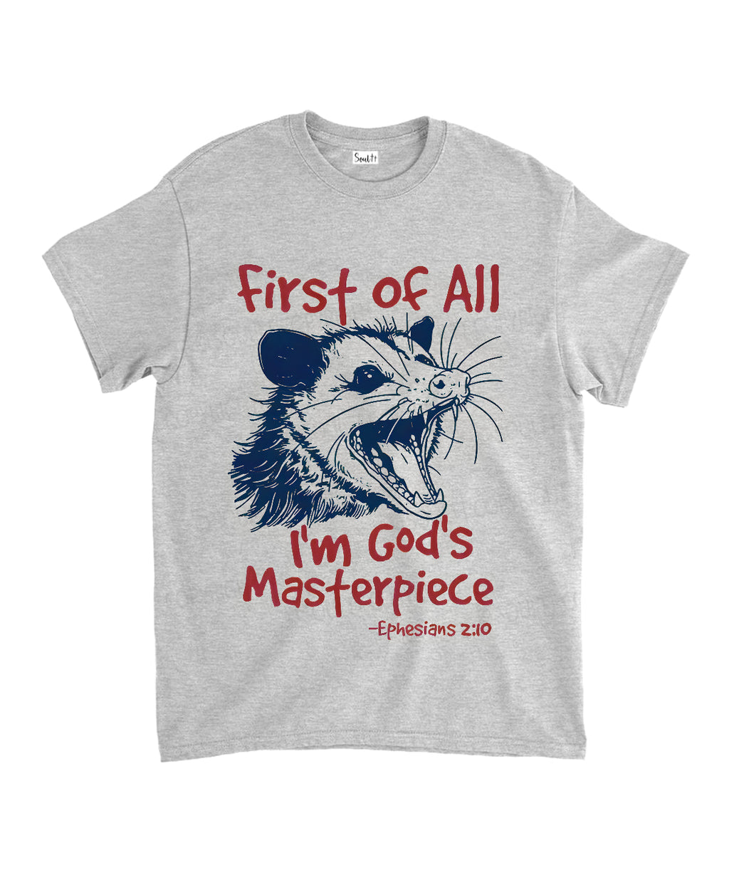 I'm God's Masterpiece Unisex Cotton Christian T-Shirt Hoodie, Sweatshirt | CiraTrend.com (Image 3)